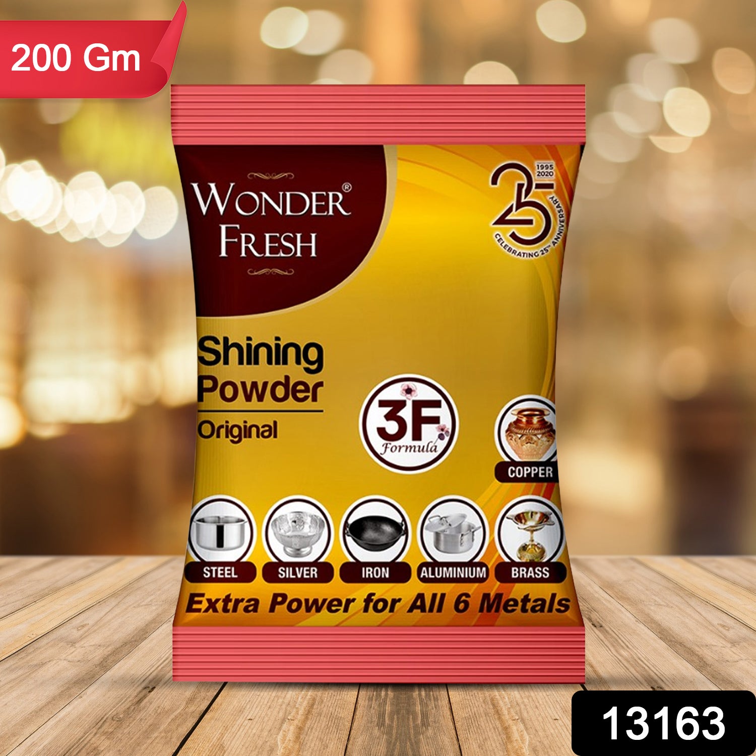 Shining Powder Cleans And Polishes Copper Brass Silver Aluminum Iron And Steel Removes Tarnish And Oxidation (200 Gm) Shining Powder Cleans And Polishes Copper Brass Silver Aluminum Iron And Steel Removes Tarnish And Oxidation (200 Gm)